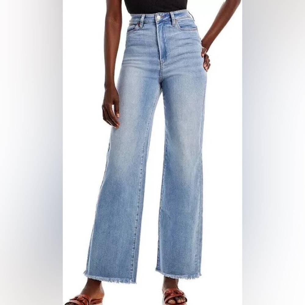BLANK NYC THE FRANKLIN RIBCAGE WIDE LEG JEAN